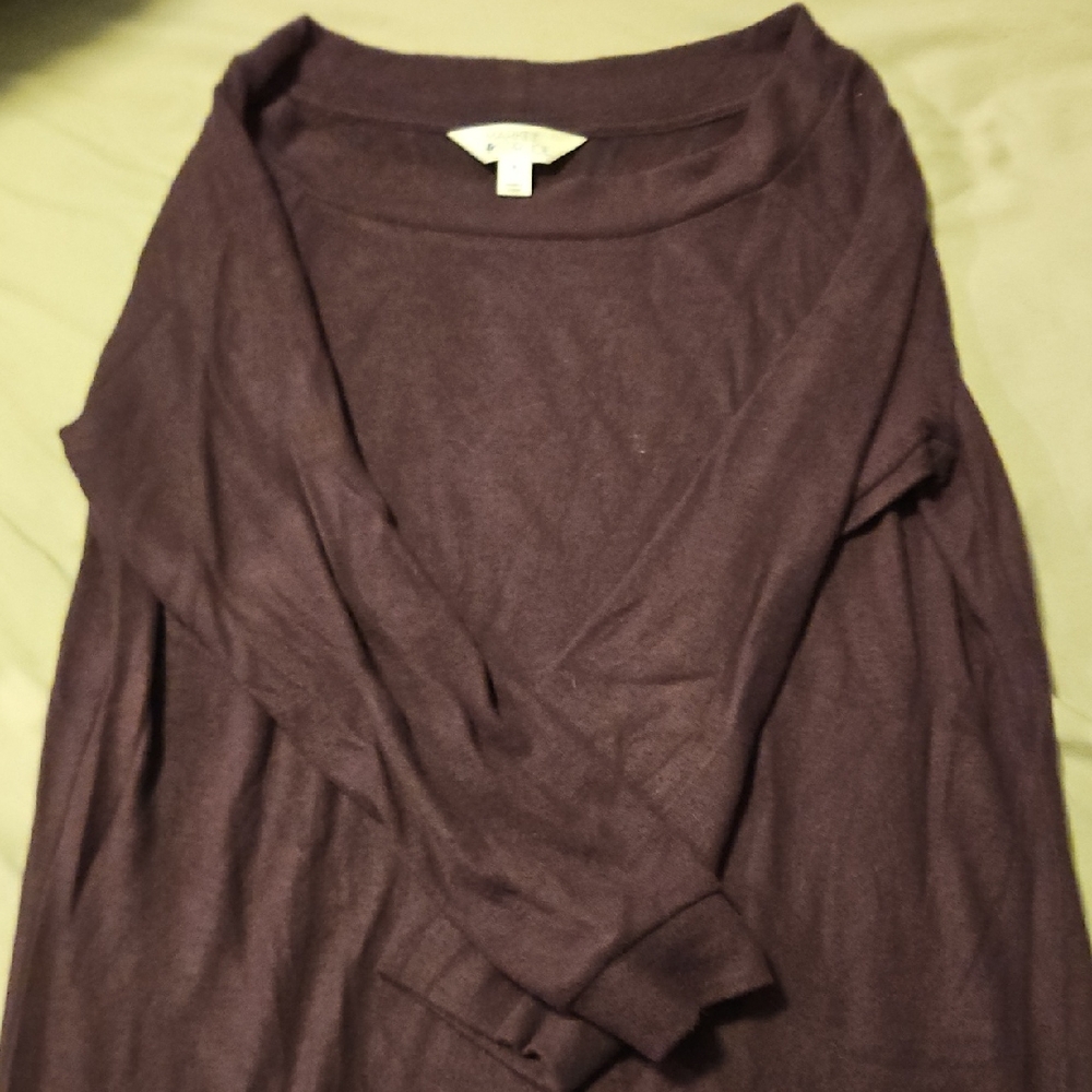 Market & Spruce Purple Tunic Top